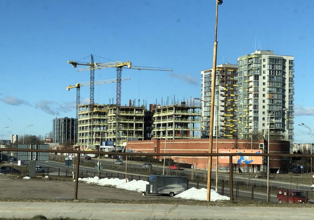 U219 (Ukmergės g. 219) - Office center - construction photos