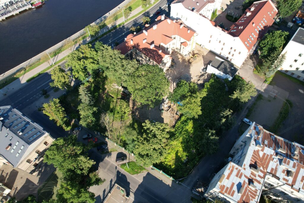 Radvilų valda Žygimantų g. 3 (Žygimantų g. 3) - Office center - construction photos