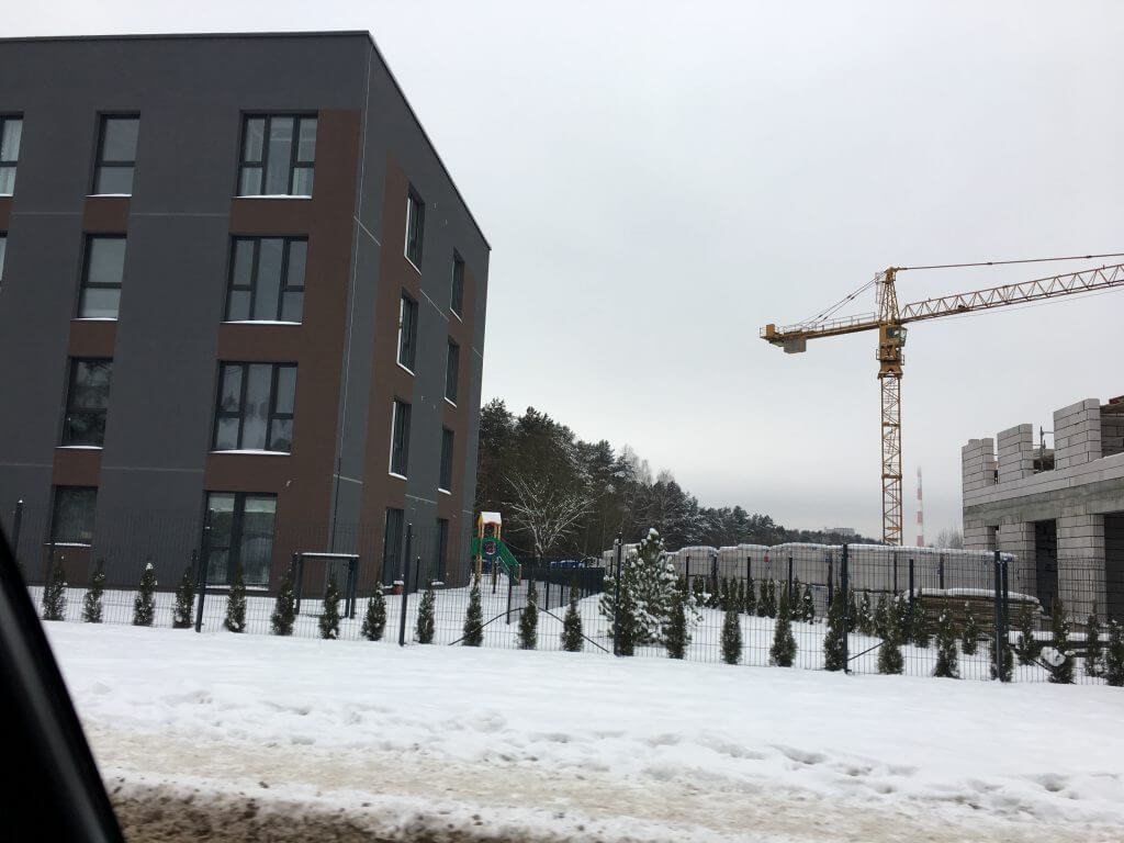 Lazdynėlių namai 1 etapas (Lazdynėlių g. 34) - Daugiabutis - statybų nuotraukos