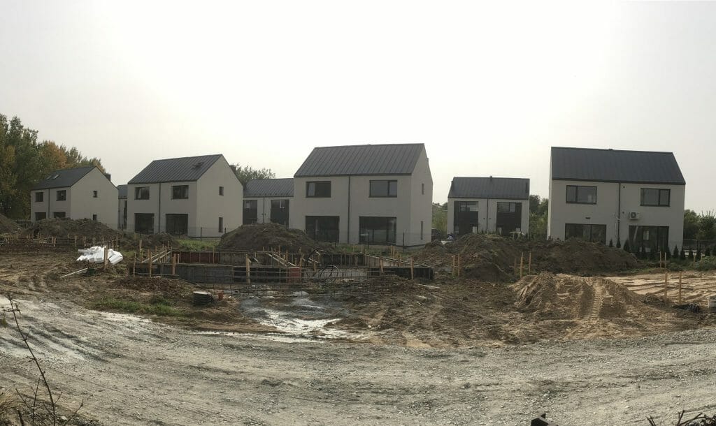 Stirnų namai (Stirnų g. 70) - Private house community - construction photos