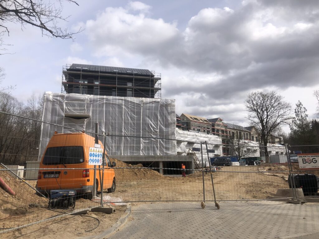 Miško ardai 2 etapas (Burbiškių g. 6) - Multi apartment - construction photos