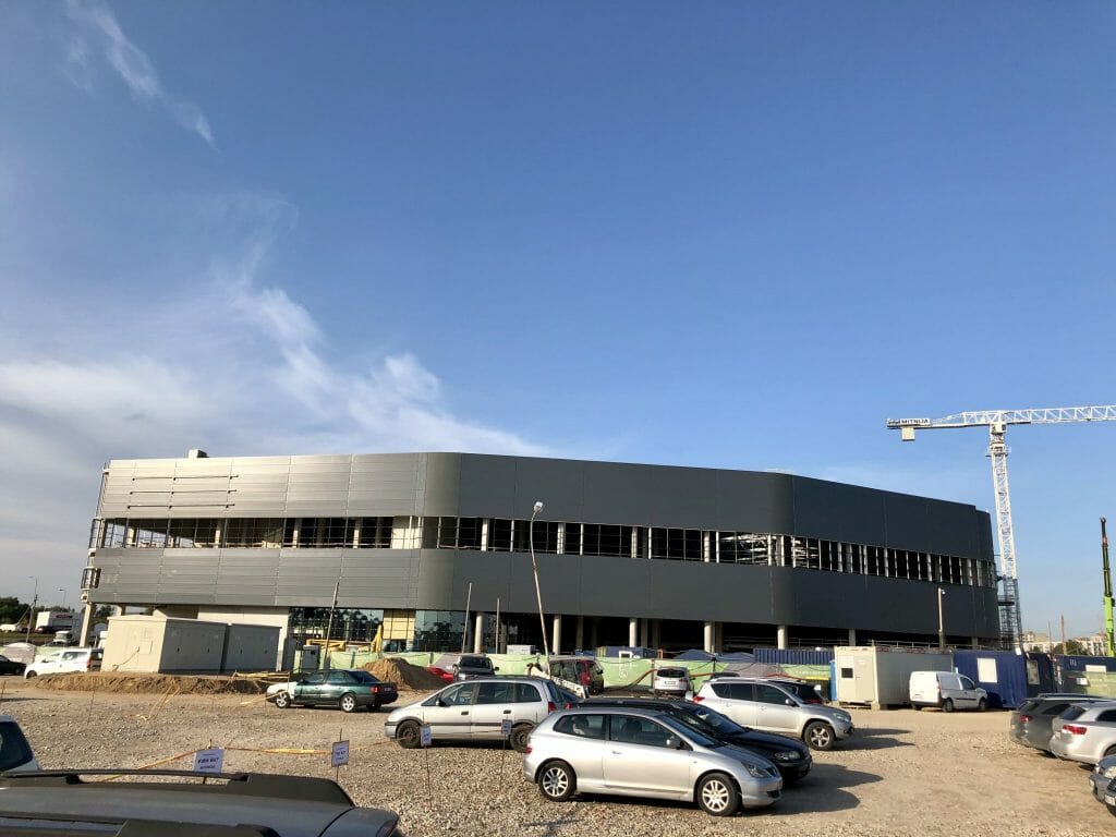 Vilnius OUTLET (Vytauto Pociūno g. 8) - Shopping center - construction photos