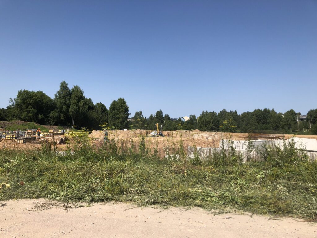 Vyšnios 1 etapas (Karaliaučiaus g. 25, 27) - Multi apartment - construction photos