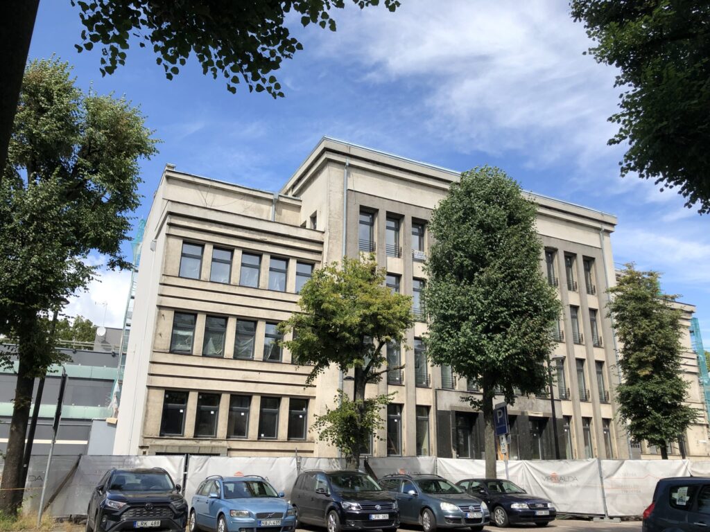 Kauno apskrities vyriausiasis policijos komisariatas Vytauto pr. (Vytauto pr. 91) - Administrative - construction photos