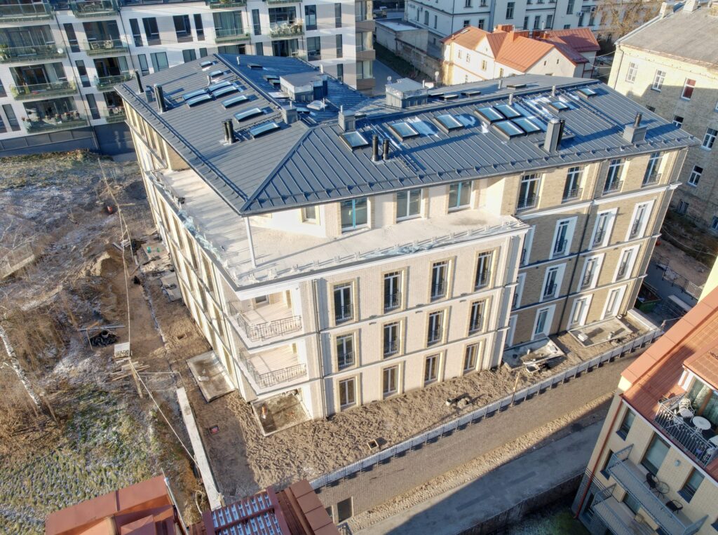 Mindaugo rezidencija (Mindaugo g. 12A) - Multi apartment - construction photos