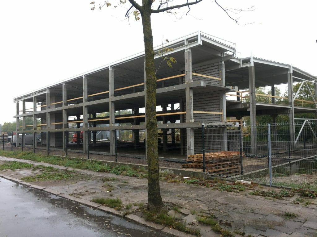 Šilutės pl. 17A (Šilutės pl. 17A) - Office center - construction photos