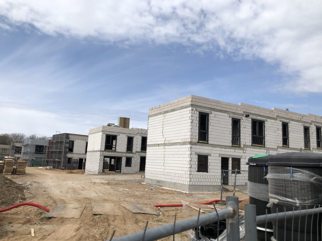 PaJustis 2 etapas (sublokuoti namai) (Mozūriškių g. 190) - Row housing - construction photos