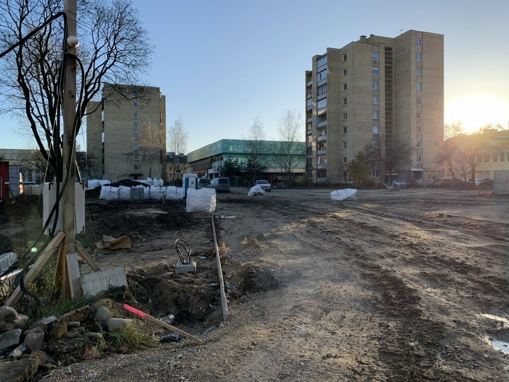 Amatų skveras (Amatų g.) - Väljak - ehituse fotod