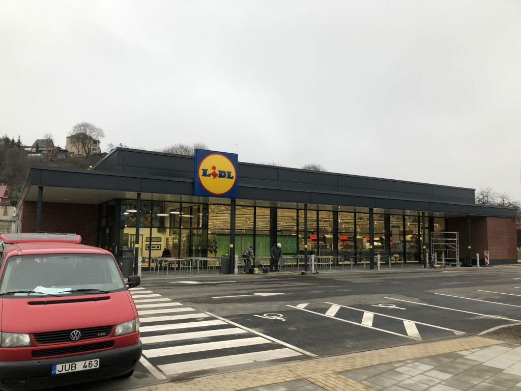 LIDL Jonavos g. (Jonavos g. 40) - Food store - construction photos