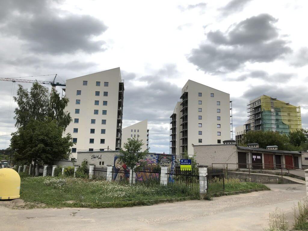 Žvėryno panoramos (Siesikų g. 14) - Multi apartment - construction photos