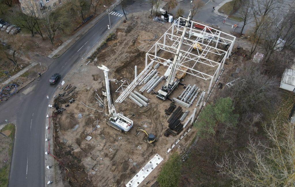 Maxima Keramikų g. 4 (Keramikų g. 4) - Food store - construction photos