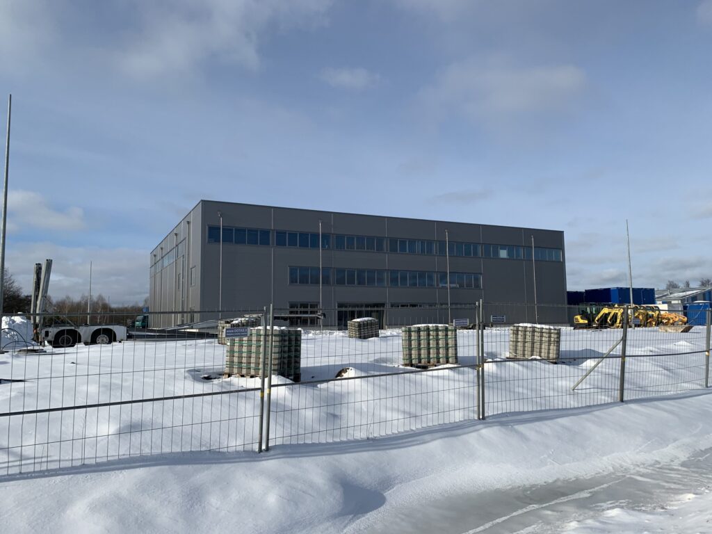 "GOTAS" administracinis (Nesvyžiaus g. 8) - Office center - construction photos