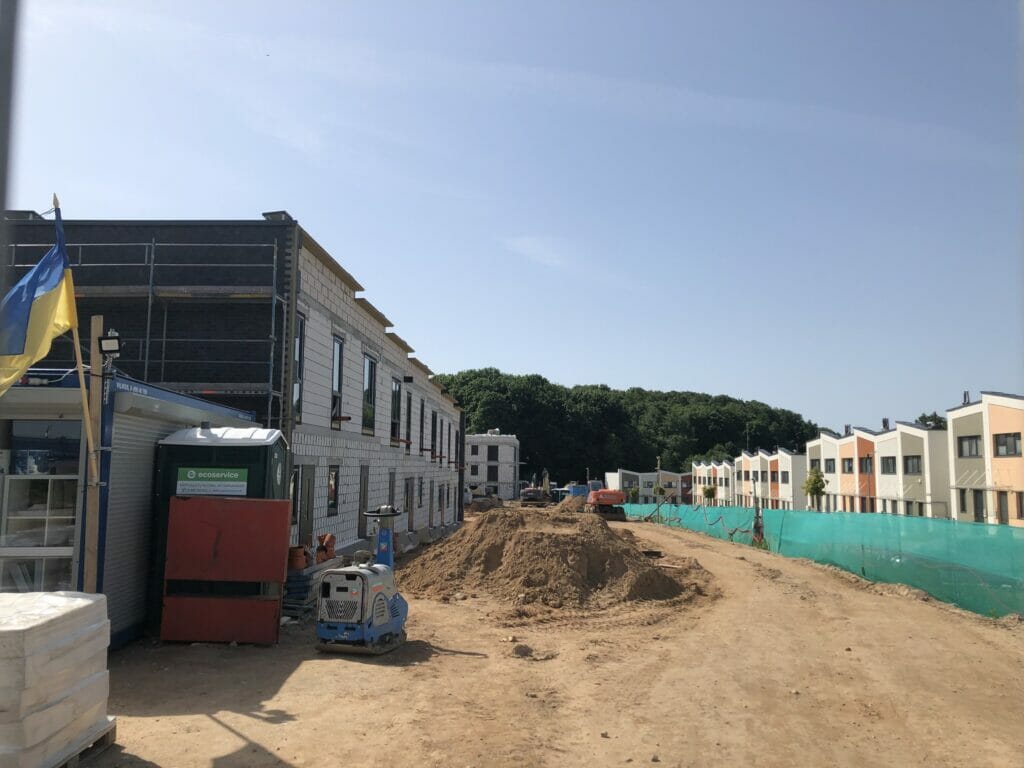 PaJustis 2 etapas (sublokuoti namai) (Mozūriškių g. 190) - Row housing - construction photos