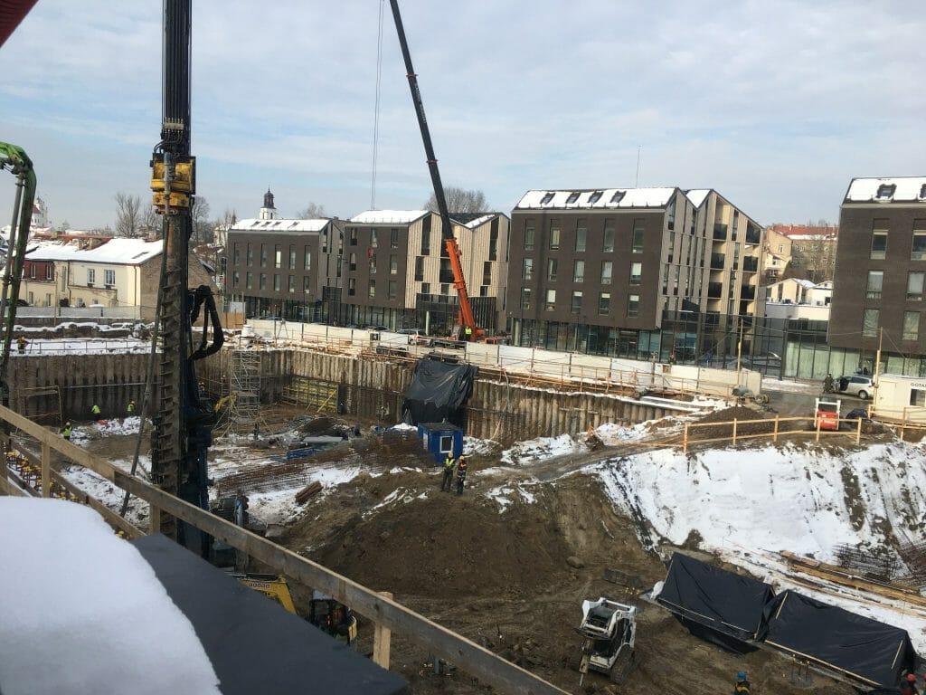 PAUPYS 6 etapas (Aukštaičių g. 7) - Multi apartment - construction photos