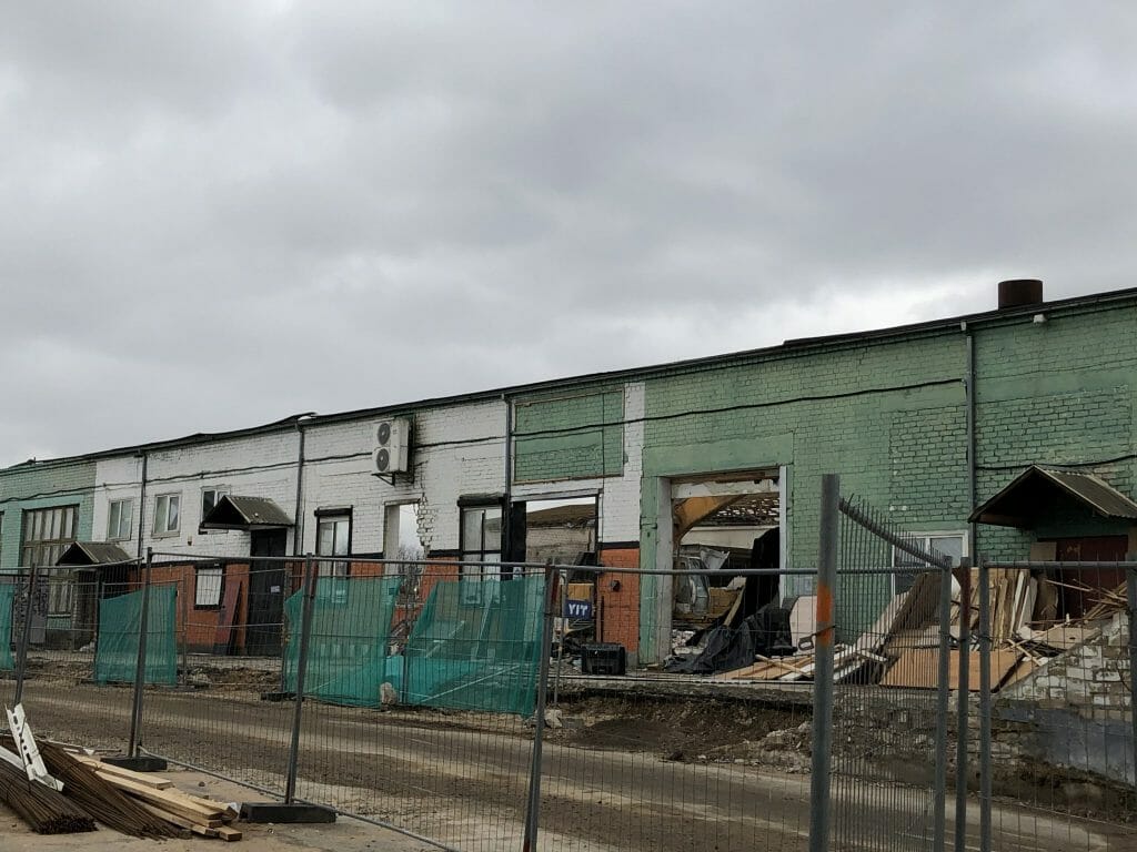 Naujasis Skansenas 1 etapas (Linkmenų g. 15) - Multi apartment - construction photos