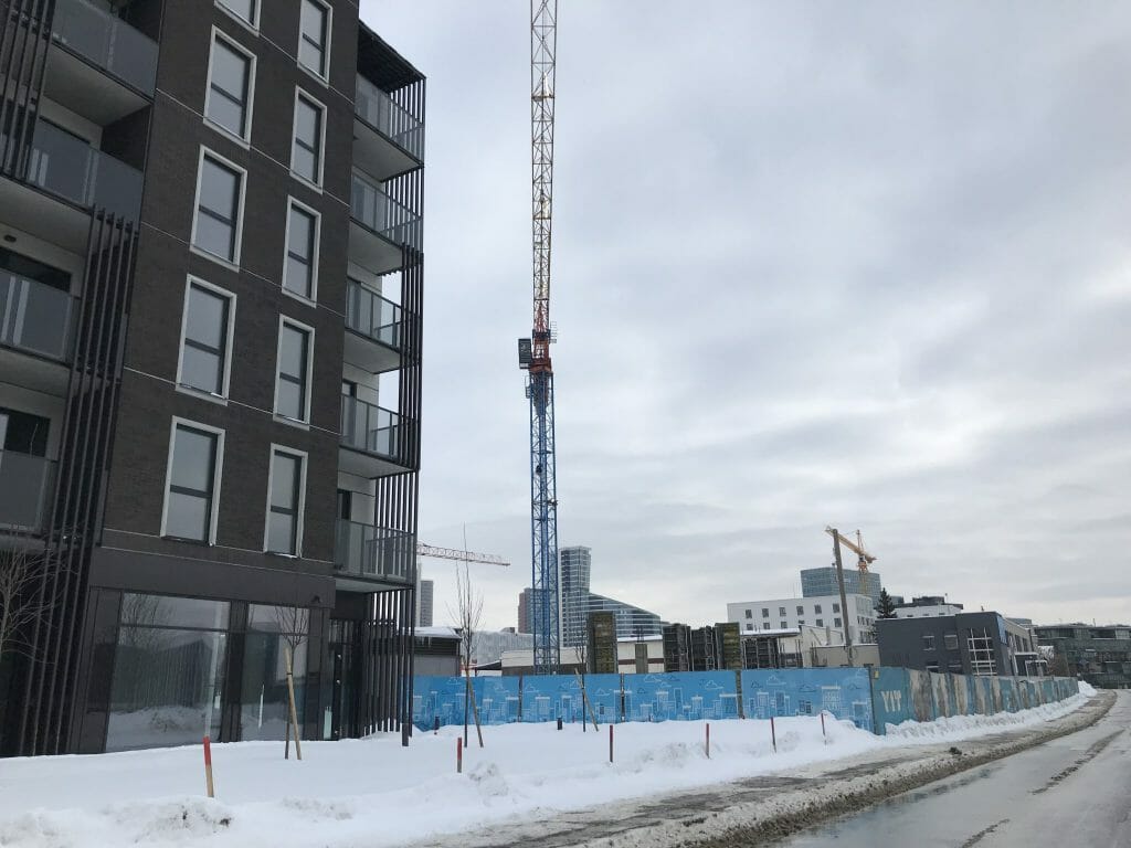 Naujasis Skansenas 2 etapas (Linkmenų g. 15) - Multi apartment - construction photos