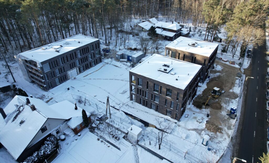 Svajonių 12 (Svajonių g. 12) - Multi apartment - construction photos