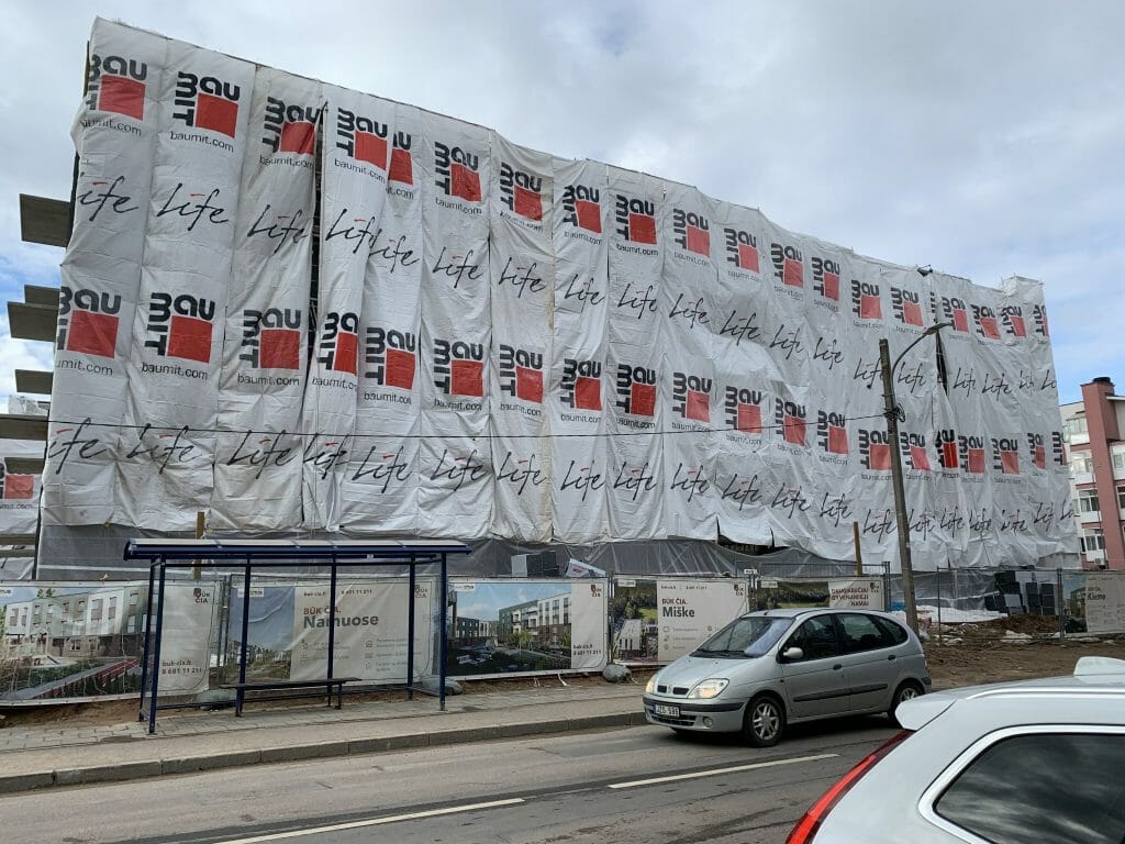 Būk čia (Bukčių g. 6) - Multi apartment - construction photos