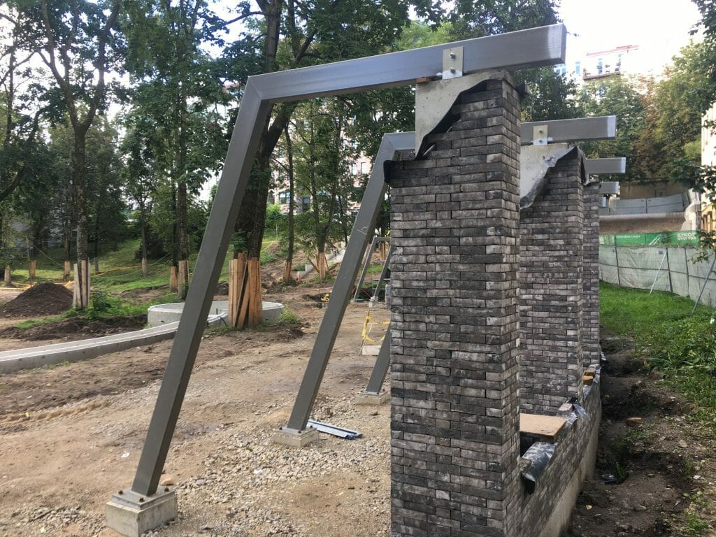 Reformatų parkas (Pylimo g.) - Parkas - statybų nuotraukos