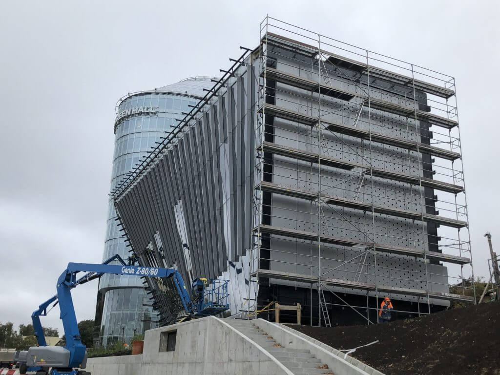 Green Hall 3 (Upės g. 9) - Office center - construction photos