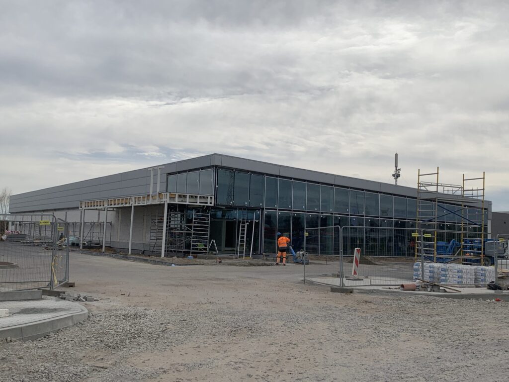 LIDL Brazdžionio g. (B. Brazdžionio g. 23B) - Food store - construction photos