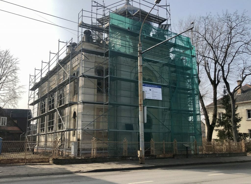 Vilniaus kenesos restauravimas (Liubarto g. 6C) - House of worship - construction photos
