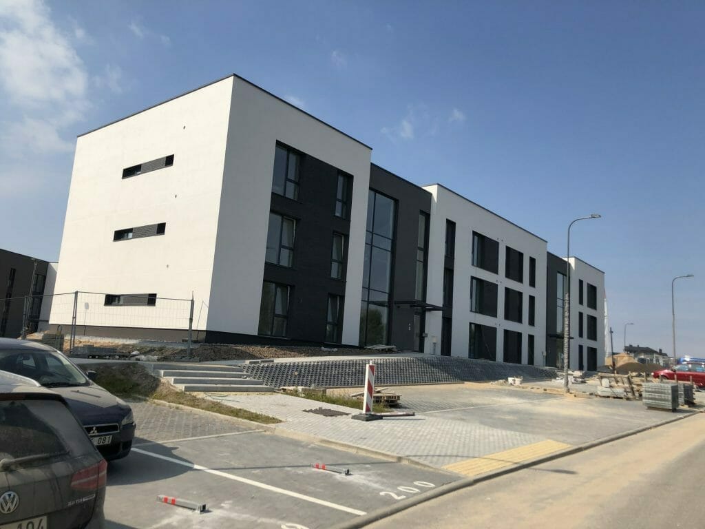 Gilužio rivjera 5 etapas (Gilužio g. 47, 55, 63) - Multi apartment - construction photos