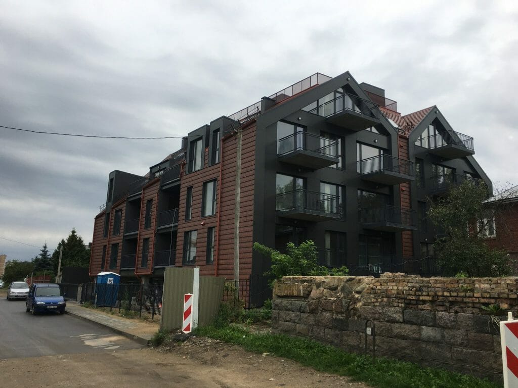 Aukštupis (Krivūlės g. 9) - Multi apartment - construction photos