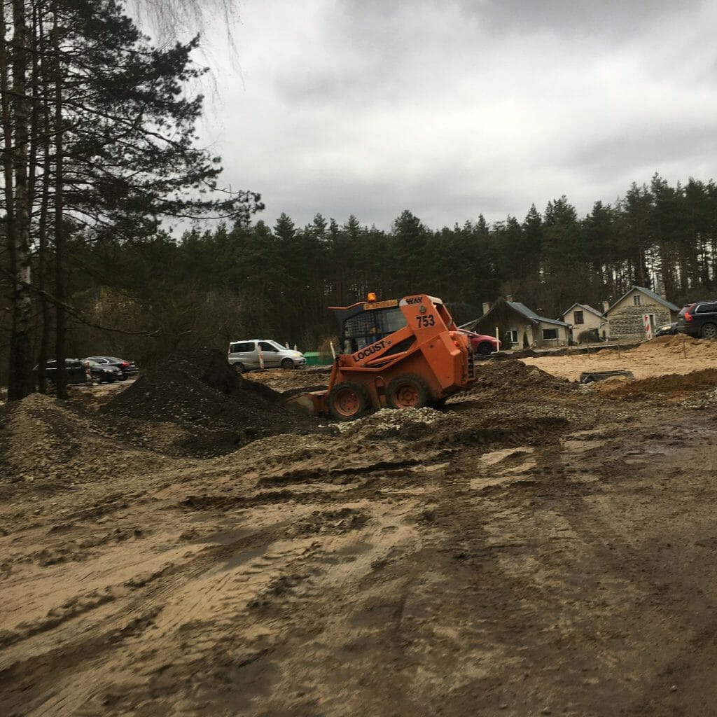 Viršupio ir Šilo g. žiedas (Viršupio g.) - Road - construction photos