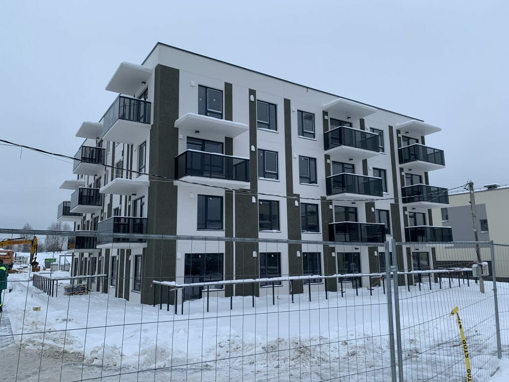 Bajorų alėjos 2 etapas (Salaspilio g. 1) - Multi apartment - construction photos