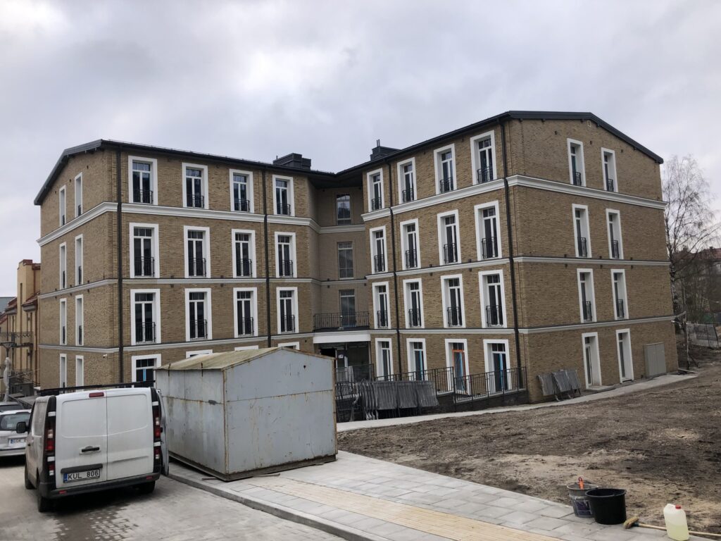 Mindaugo rezidencija (Mindaugo g. 12A) - Multi apartment - construction photos