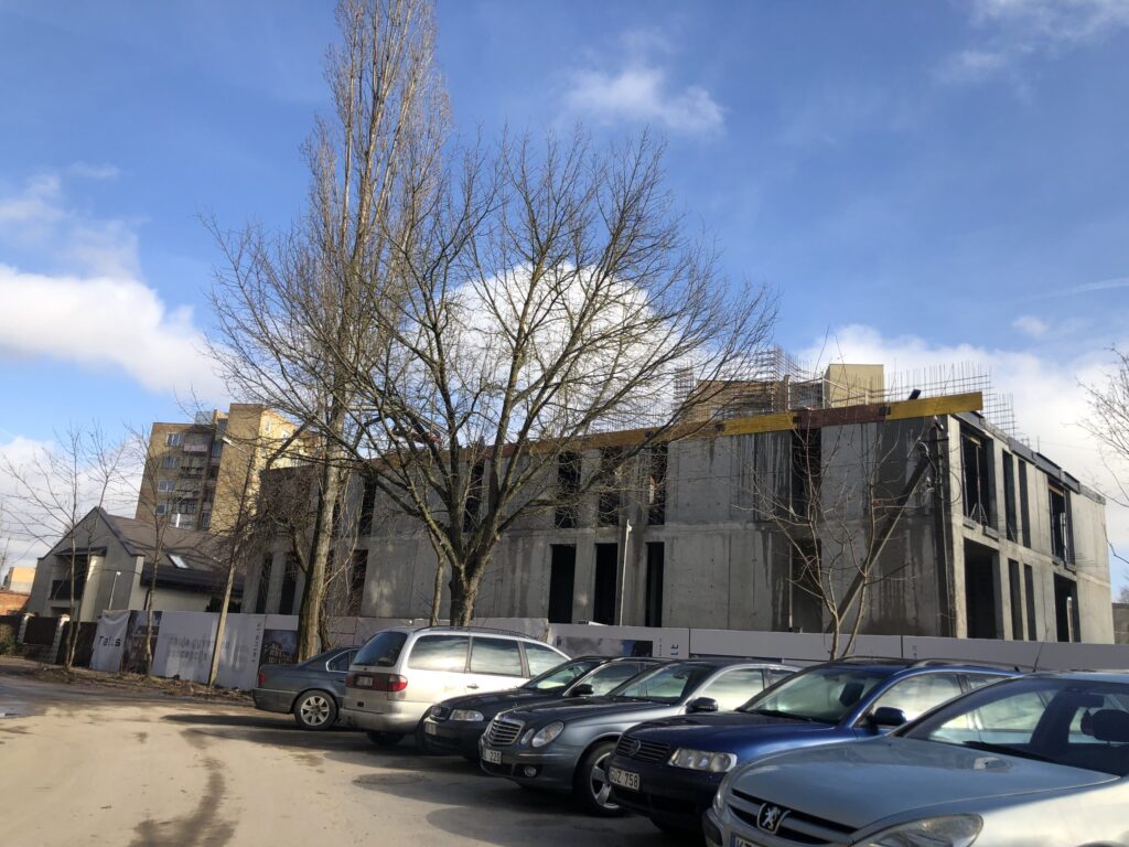 LIUTAURO TALUS (Liutauro aklg. 20) - Multi apartment - construction photos