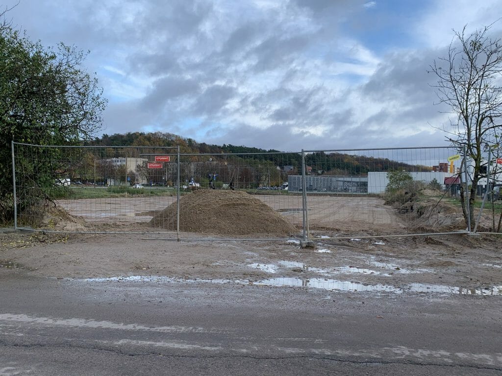 LIDL Ežero g. (Ežero g. 3) - Food store - construction photos