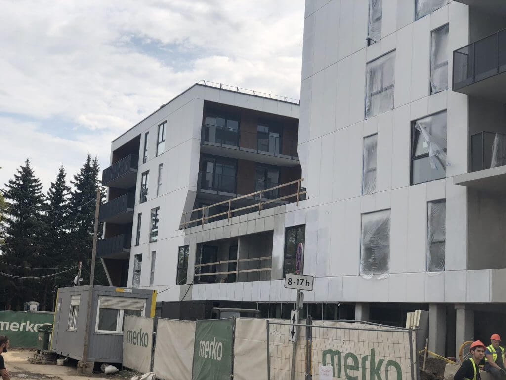 Vilnelės slėnis (Pakraščio g. 20) - Multi apartment - construction photos