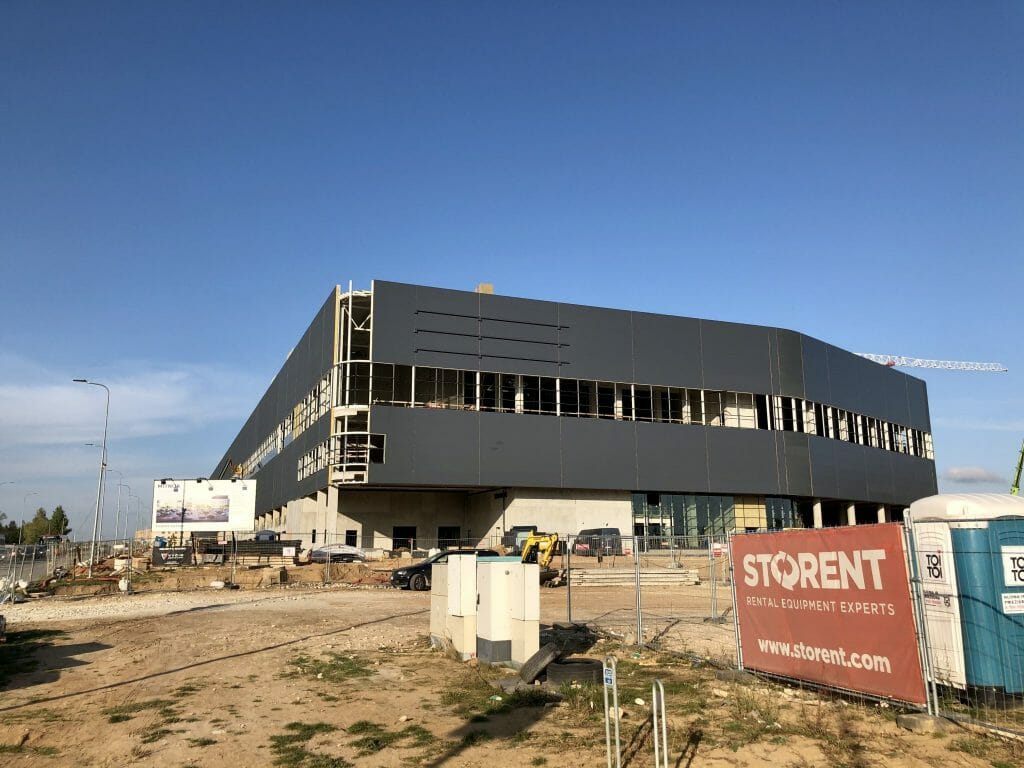 Vilnius OUTLET (Vytauto Pociūno g. 8) - Shopping center - construction photos