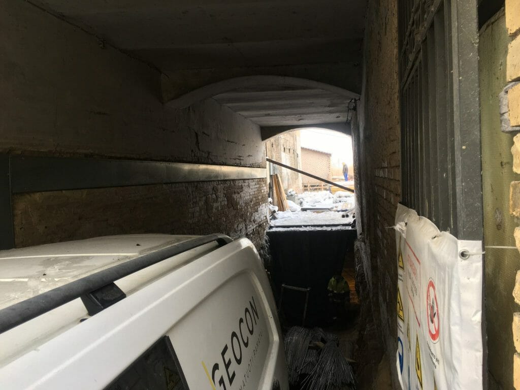 Užupio g. 28 (Užupio g. 28) - Multi apartment - construction photos