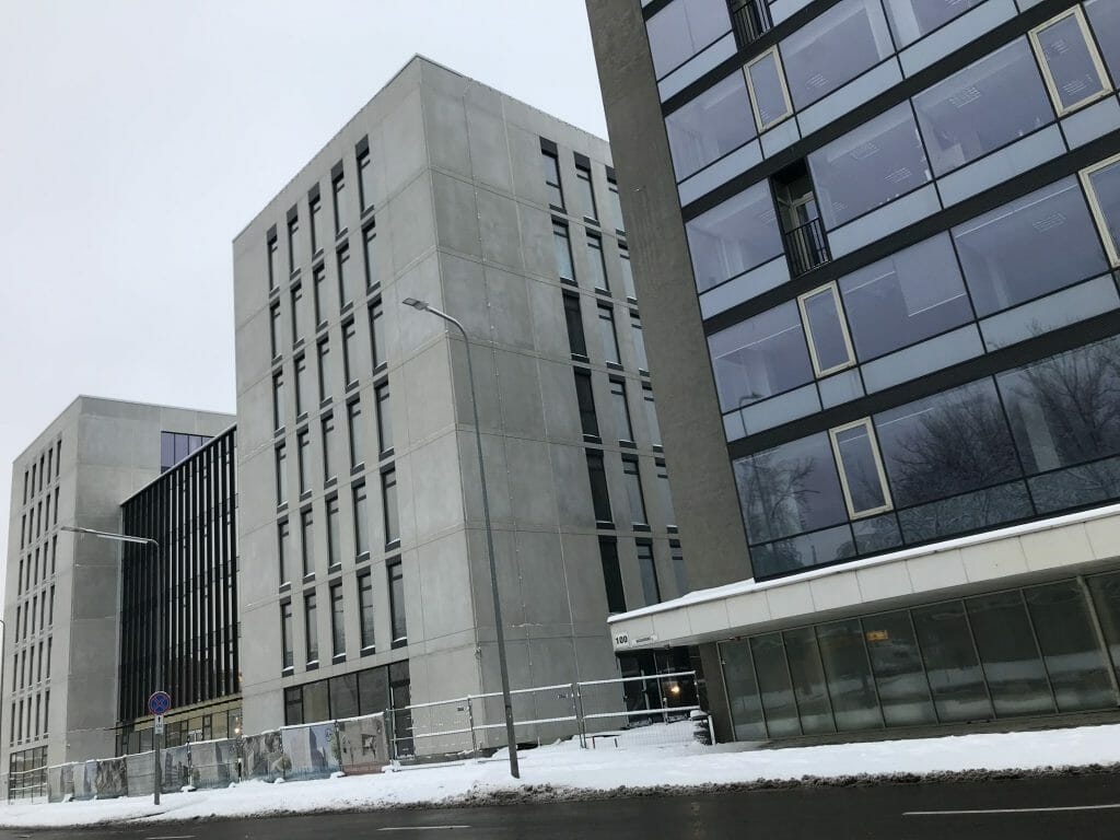 OFFICE 100 by Skraidenis (Panerių g. 49) - Office center - construction photos