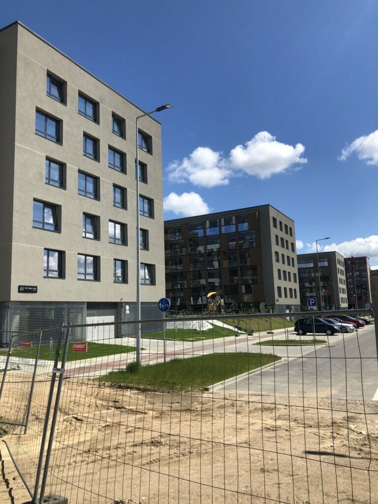 Martyno namai 2 (M. Mažvydo g. 25, 27, L. Rėzos al. 6) - Multi apartment - construction photos