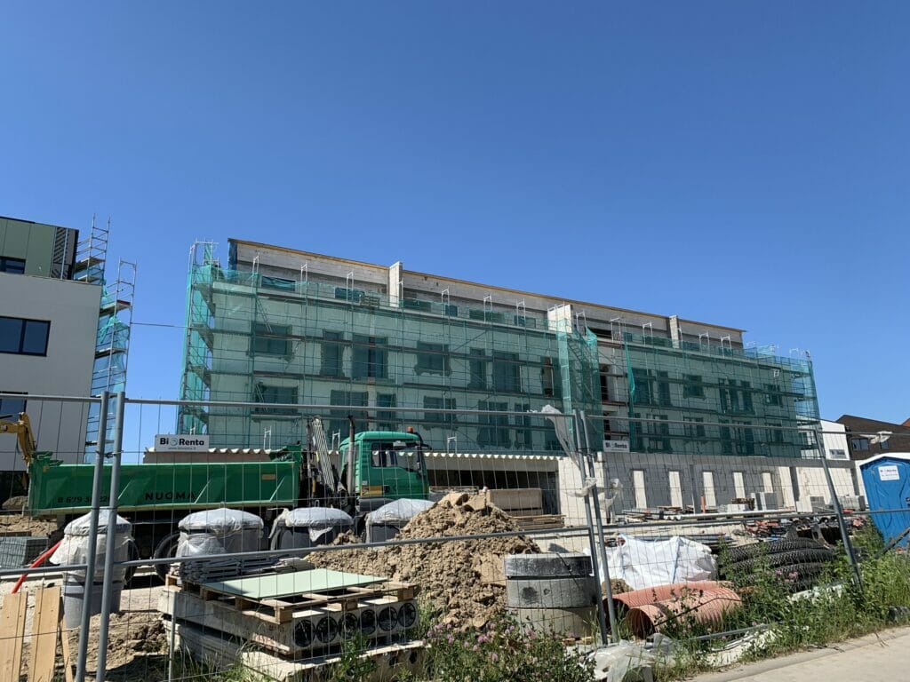 Liepų terasos | 1 etapas (A, B namai) (Arimų g. 64) - Multi apartment - construction photos