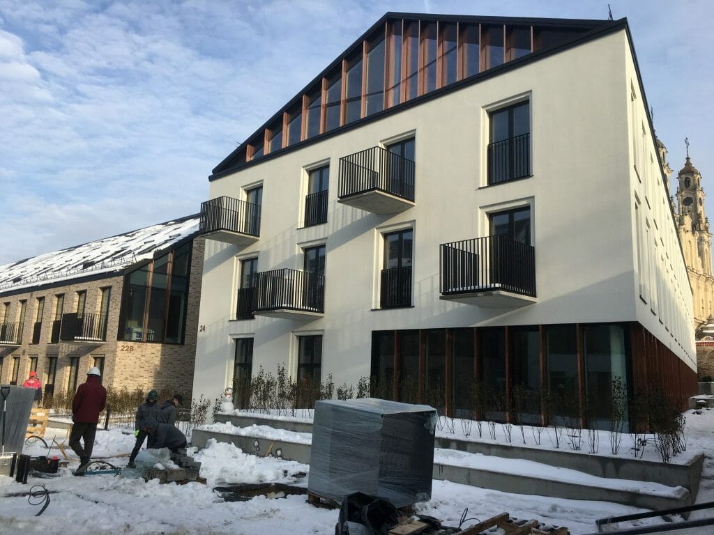 Misionierių sodai (Subačiaus g. 20) - Multi apartment - construction photos