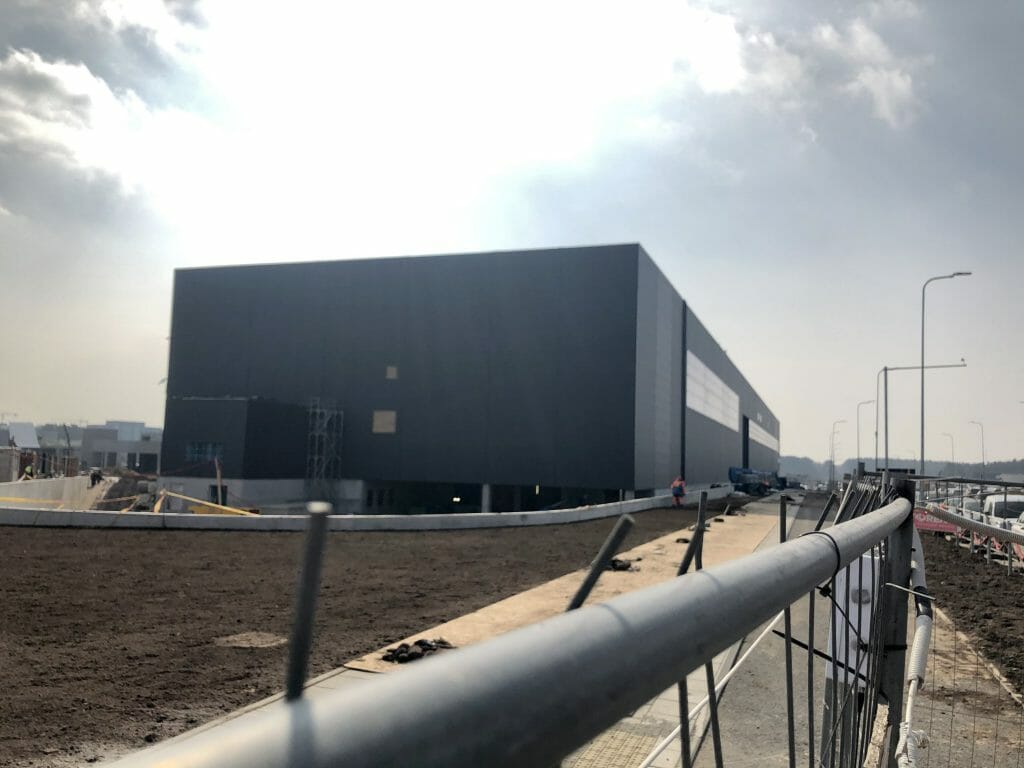 Vilnius OUTLET (Vytauto Pociūno g. 8) - Shopping center - construction photos