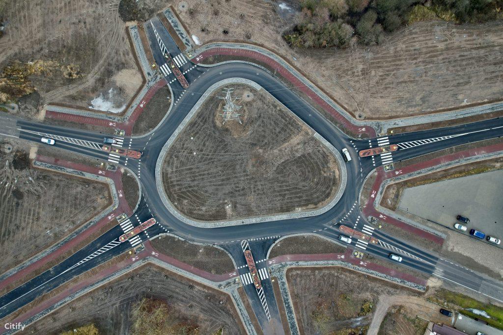 Seniavos pl. (nuo P. Klimo iki I. Šeiniaus g.) žiedinės sankryžos įrengimas (Seniavos pl.) - Street - construction photos