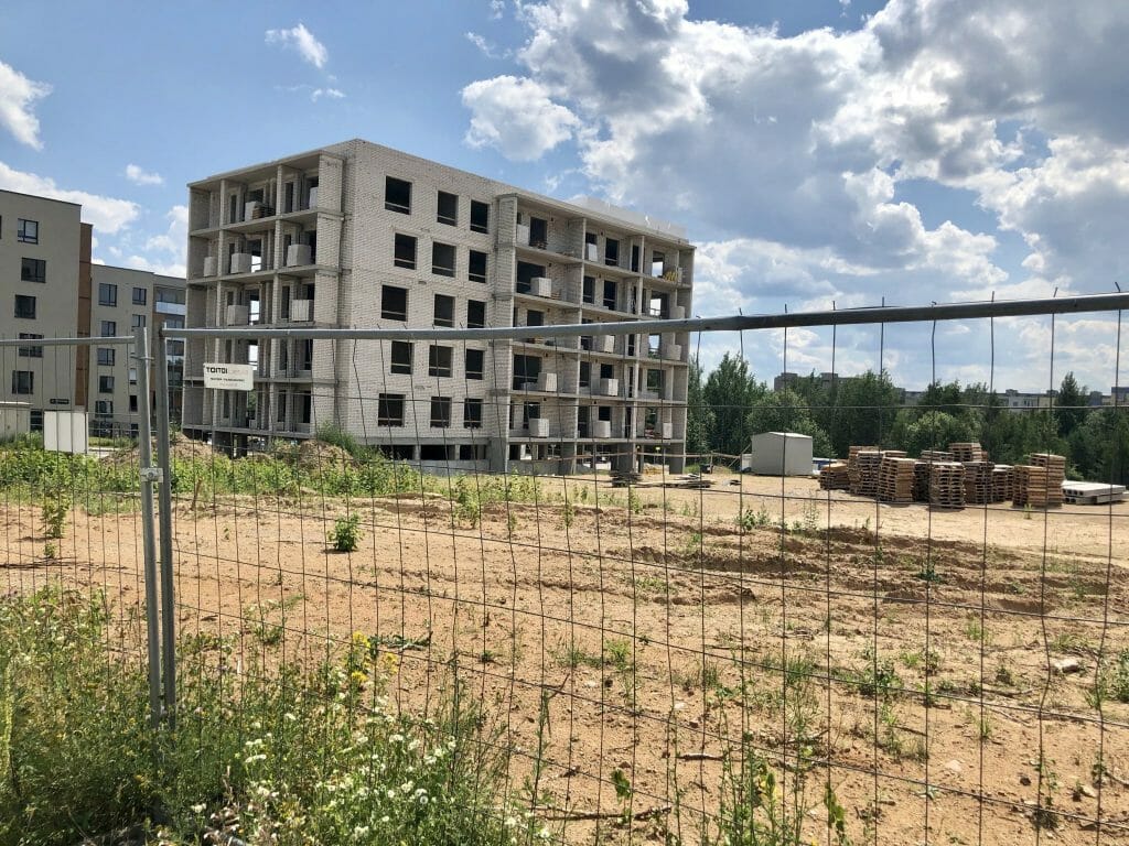 Martyno namai 2 (M. Mažvydo g. 25, 27, L. Rėzos al. 6) - Multi apartment - construction photos