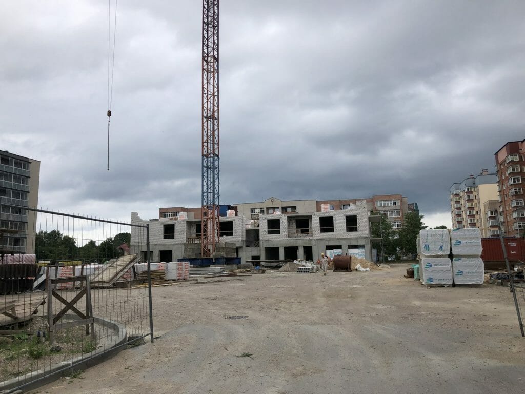 Baltijos terasos (Baltijos pr. 111) - Korterelamu - ehituse fotod