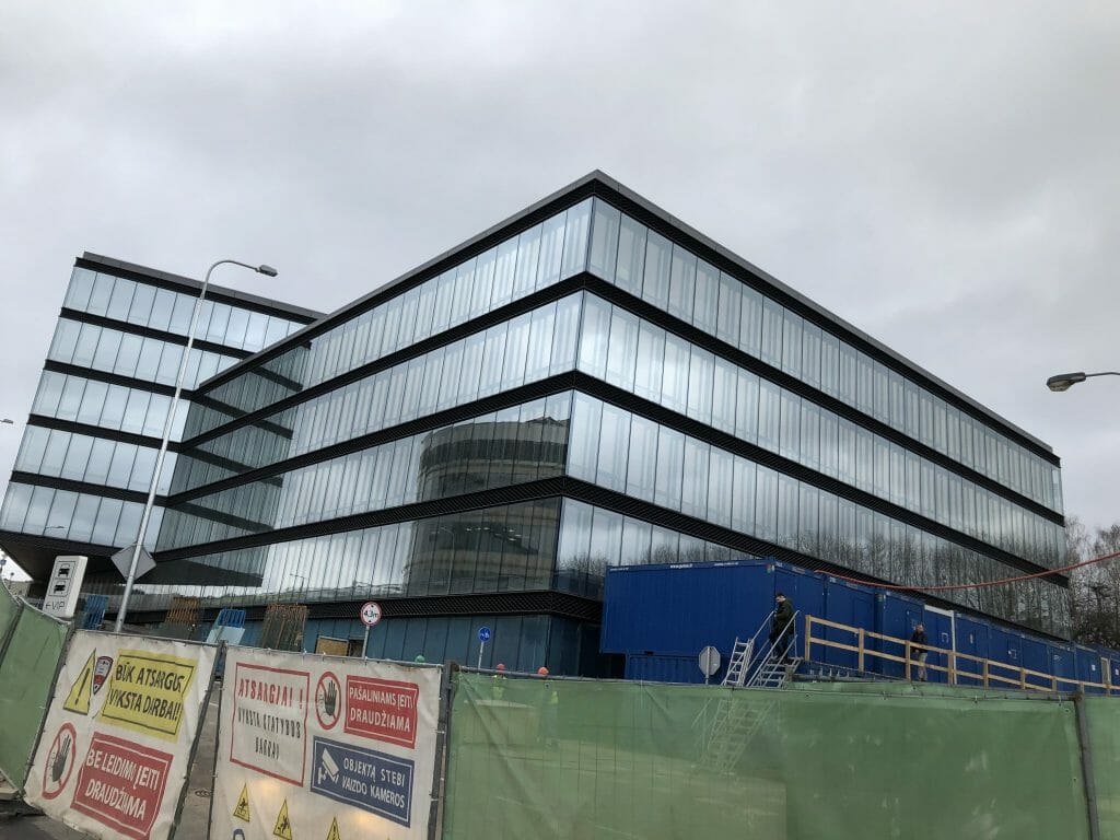 SEB administracinis (Gedimino Baravyko g. 4) - Biroju centrs - būvdarbu attēli