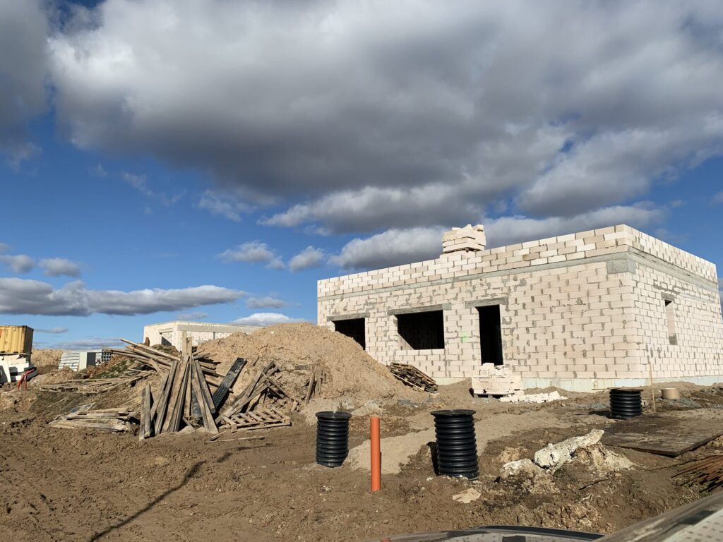 STALUPĖNAI (Stalupėnų g. 2, 4, 6, 6A, 8, 10, 12, 14, 16, 18, 20, 22, 24) - Row housing - construction photos