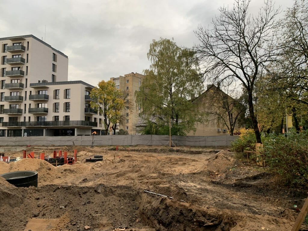 Amatų skveras (Amatų g.) - Väljak - ehituse fotod