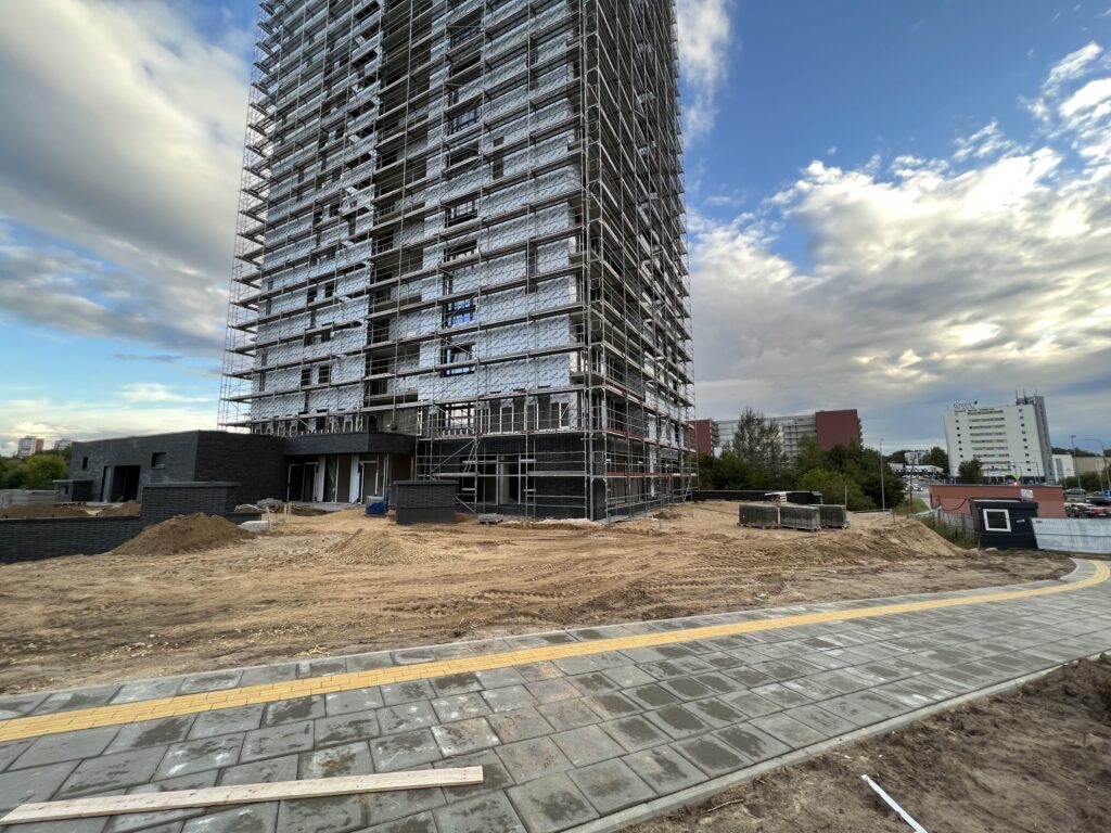 Sky Home (Juozo Rutkausko g. 19) - Multi apartment - construction photos