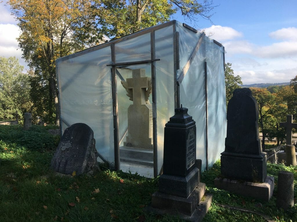 Rasų kapinių rekonstrukcija (Rasų g.) - Funeral services and sites - construction photos