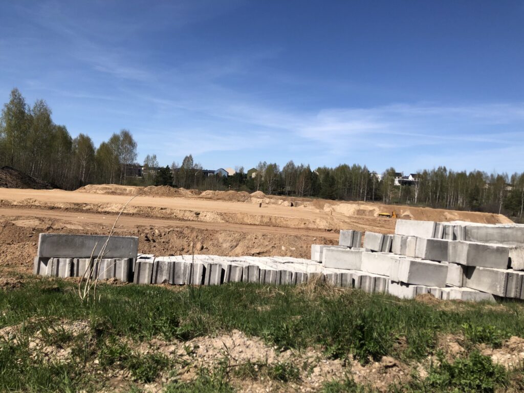 Vyšnios 1 etapas (Karaliaučiaus g. 25, 27) - Multi apartment - construction photos